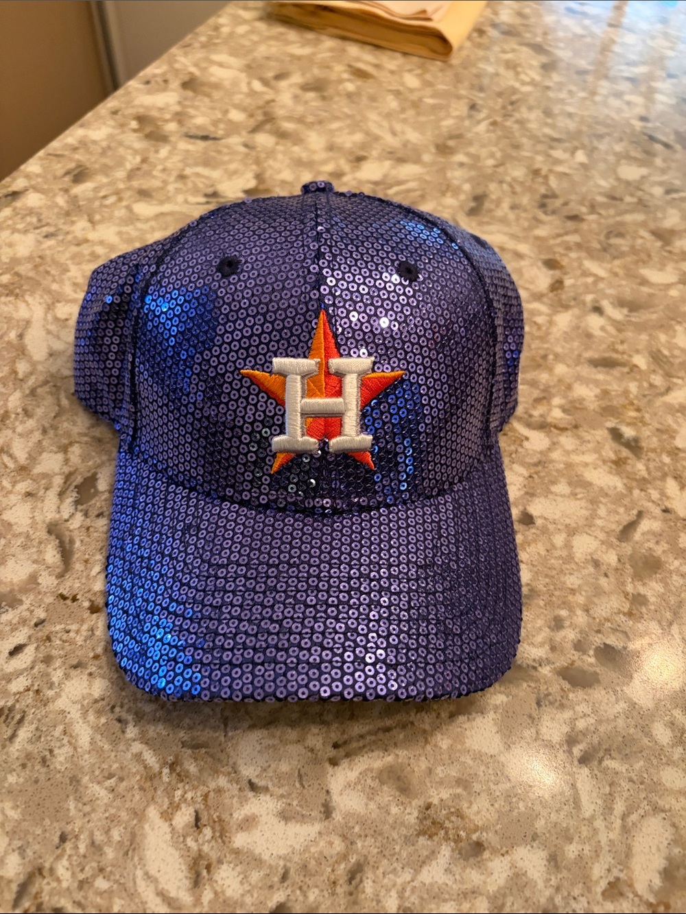 9FIFTY Purple Sequin Baseball Cap